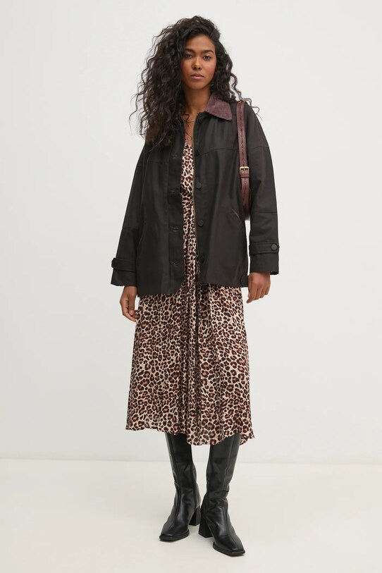 Куртка Hoss Intropia 5458301 коричневий AW24