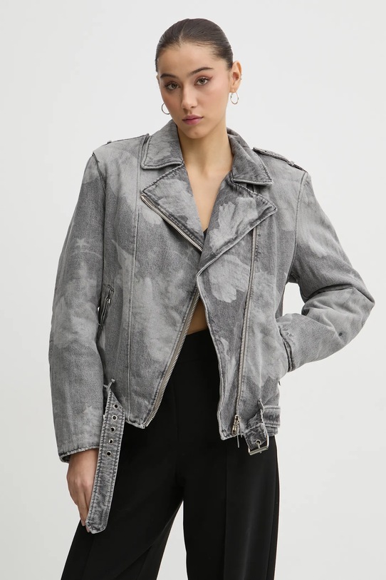 Fiorucci geacă din denim gri U01FMDJA177DN03DN07