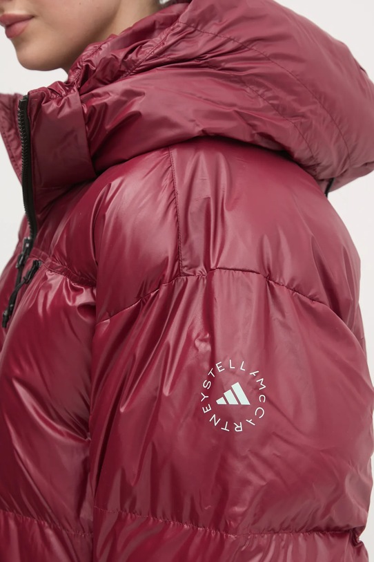 adidas by Stella McCartney kurtka IW3843 bordowy