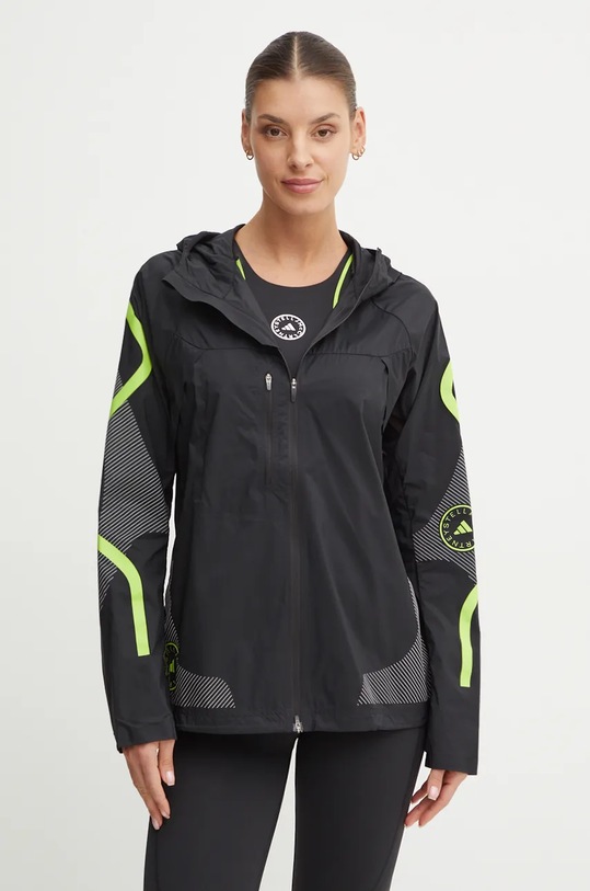 adidas by Stella McCartney kurtka treningowa TruePace pozostałe czarny IZ0162
