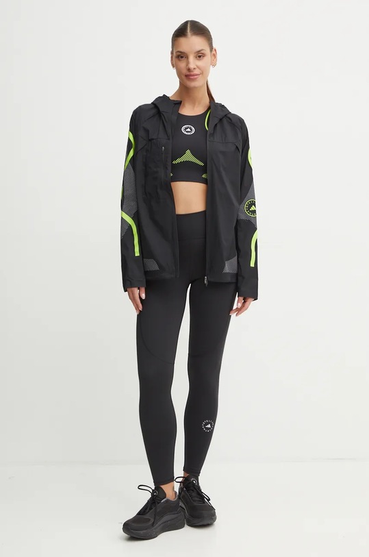 adidas by Stella McCartney kurtka treningowa TruePace IZ0162 czarny AW24