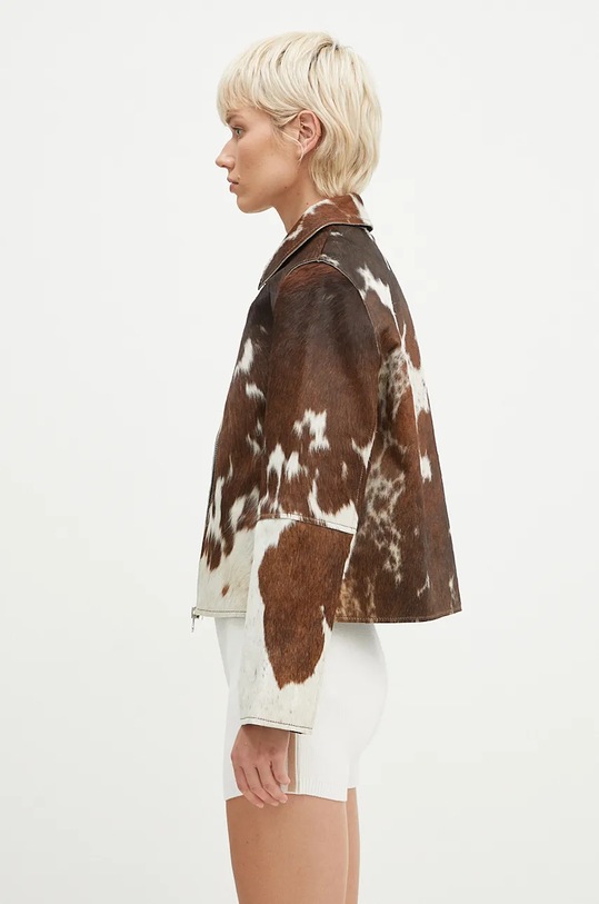 Samsoe Samsoe suede jacket Salylo F24300022 brown AW24