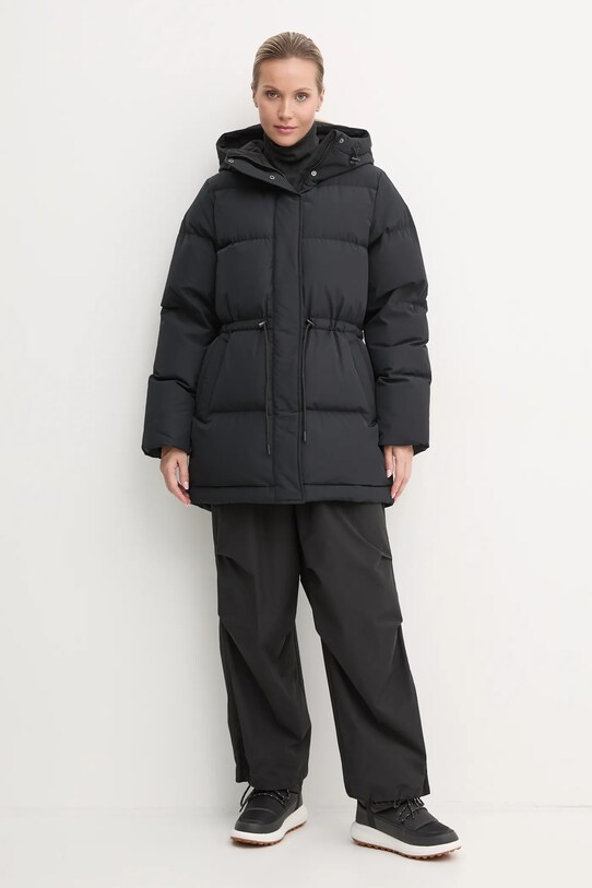 Пухова куртка Peak Performance Firn Down G79877 чорний AW24