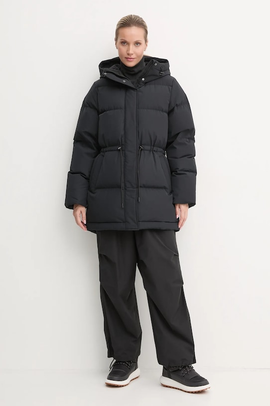 Péřová bunda Peak Performance Firn Down G79877 černá AW24