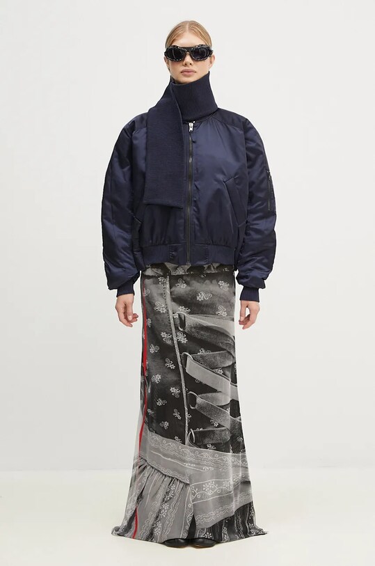Ottolinger kurtka bomber Scarf Bomber Jacket 1090604221