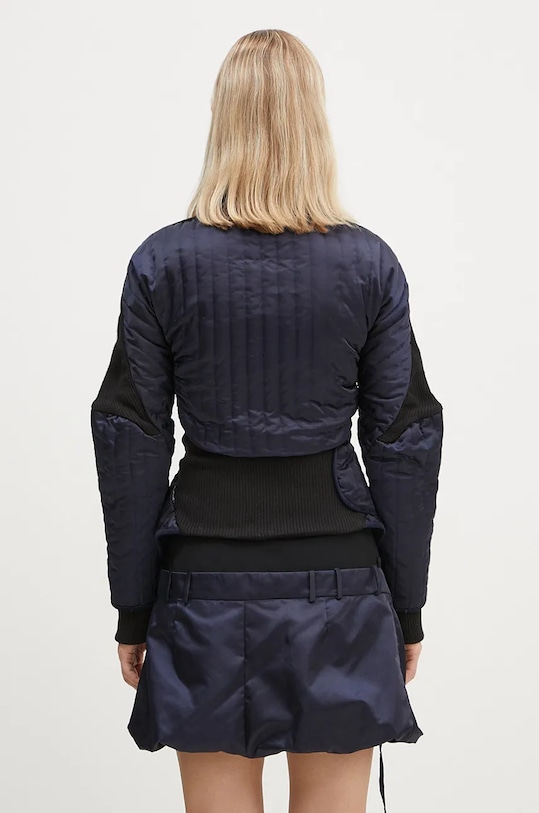 Odzież Ottolinger kurtka Quilted Silhouette Jacket 1090605221 niebieski