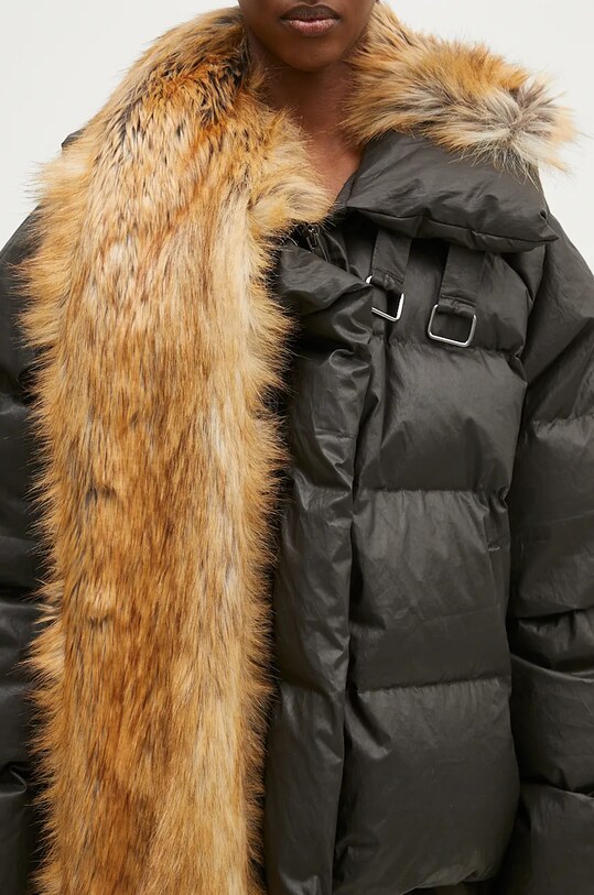 Пухено яке Ottolinger Deconstructed Double Zip Puffer Jacket кафяв 2209060205