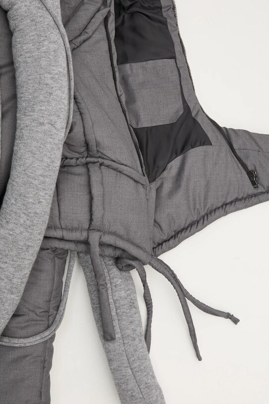 Bunda Ottolinger Deconstruced Cropped Puffer Jacket 2209060111