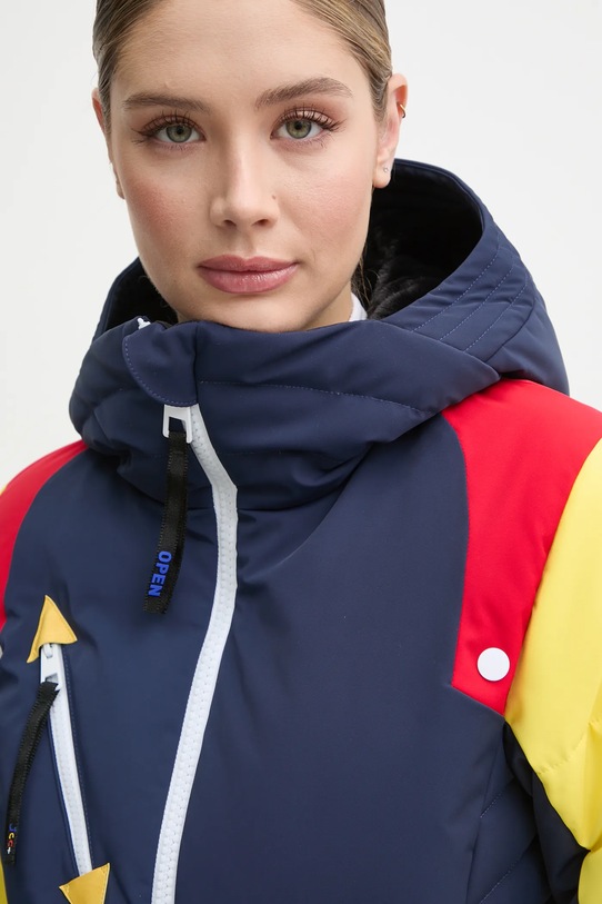 Пухено яке за ски Rossignol Pilot x JCC тъмносин RLNWJ30