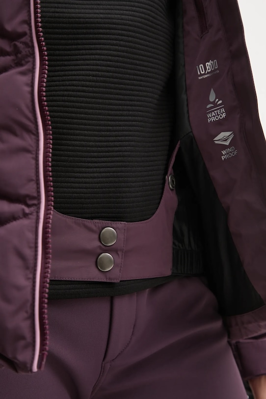 Rossignol giacca da sci Staci Pearly RLMWJ40 violetto