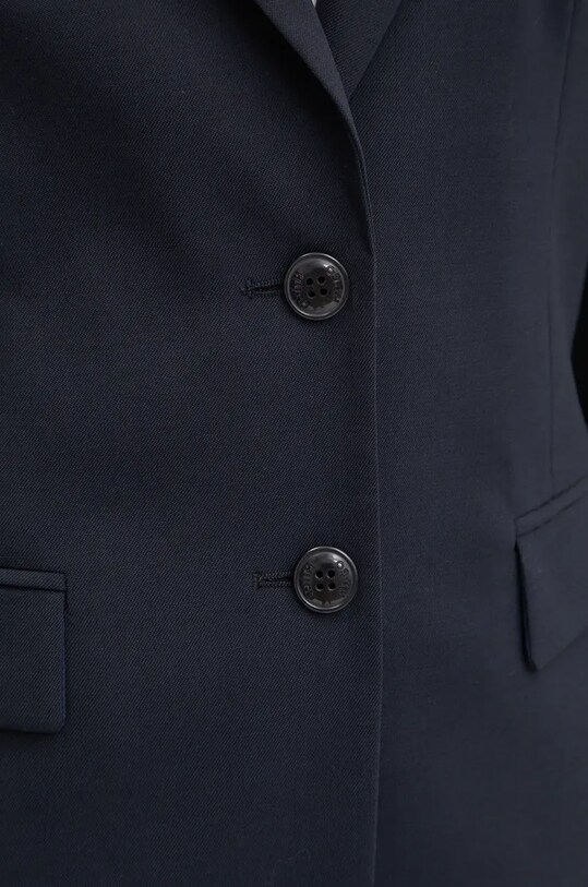 HUGO sacou din lana 50516131 bleumarin