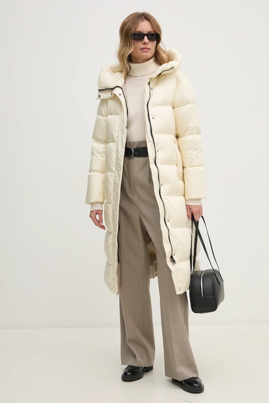 Hetrego kurtka puchowa KAREN 8N605 beżowy AW24