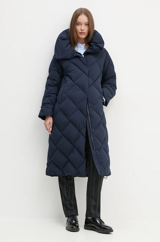 Пухено яке Hetrego JENNA с изолация тъмносин 8N695