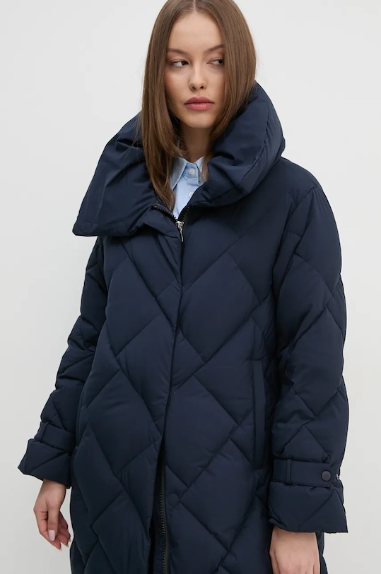 Пухено яке Hetrego JENNA 8N695 тъмносин