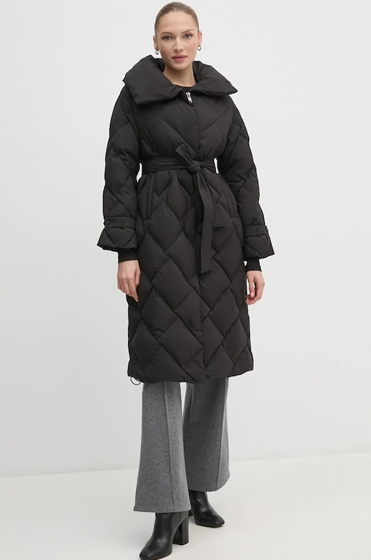 Μπουφάν με επένδυση από πούπουλα Hetrego JENNA άλλο μαύρο 8N695