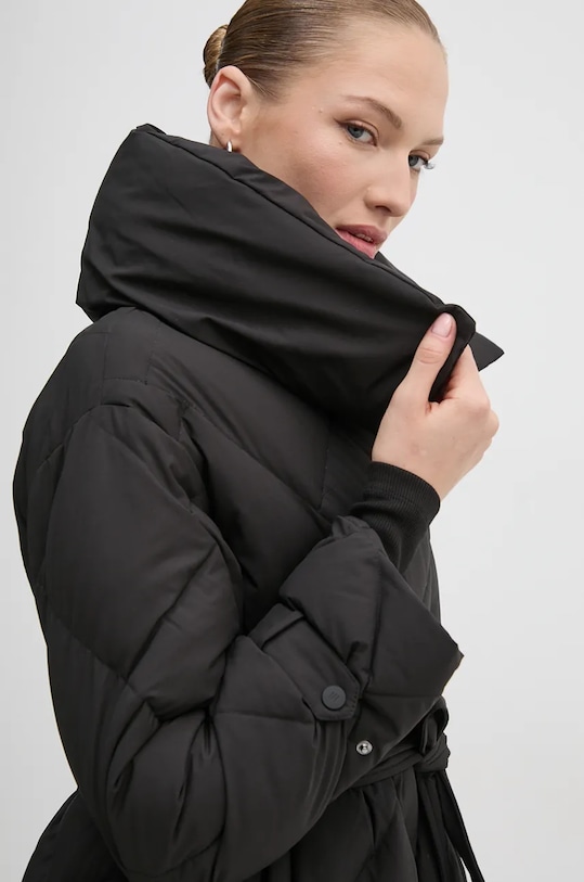 Μπουφάν με επένδυση από πούπουλα Hetrego JENNA 8N695 μαύρο AW24