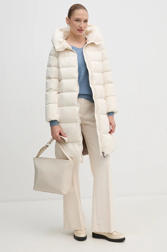 Пуховая куртка Hetrego LENA 8N697 бежевый AW24