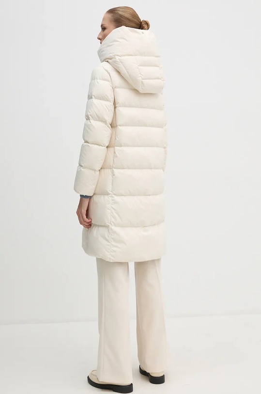 Ρούχα Μπουφάν με επένδυση από πούπουλα Hetrego LENA 8N697 μπεζ