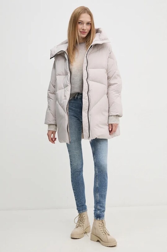 Пуховая куртка Hetrego ELLIE 8N699 бежевый AW24