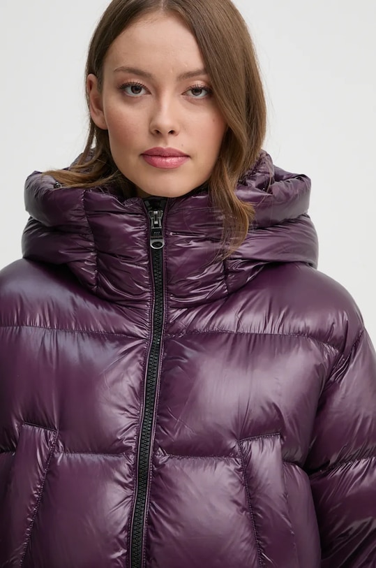 Péřová bunda Hetrego DAILA fialová 8N727