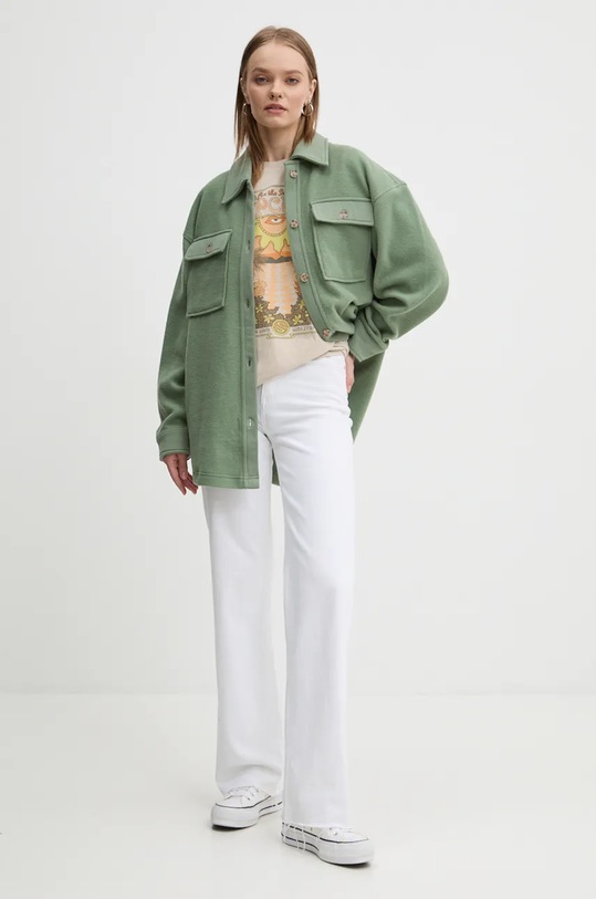 Košeľové sako Rip Curl HIGH TIDE 02BWJA zelená AW24