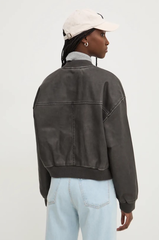 Odzież Hollister Co. kurtka bomber KI344.4060.900 szary