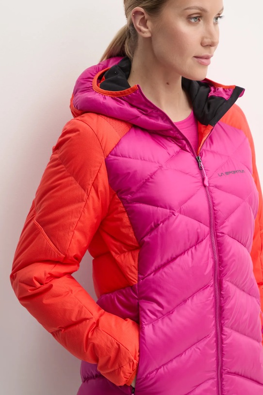 LA Sportiva kurtka sportowa puchowa Bivouac Down M48411322 różowy
