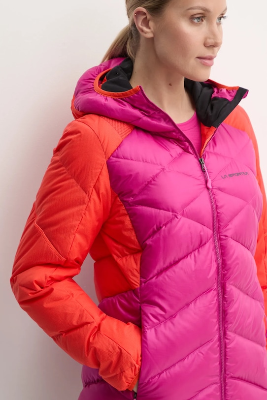 LA Sportiva kurtka sportowa puchowa Bivouac Down M48411322 różowy