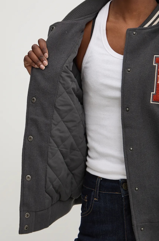 Bomber μπουφάν από μαλλί Karl Kani 61750001