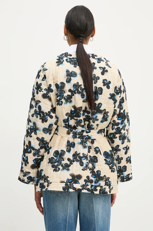 Oblečení Bunda s příměsí hedvábí MUNTHE LIPA 1505.23423 béžová
