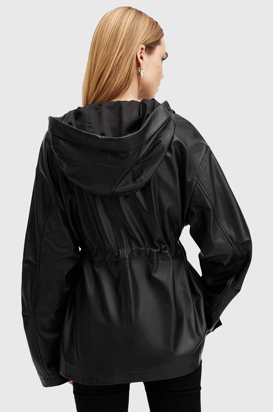AllSaints kurtka skórzana KELSEA LEA JACKET czarny W027LB