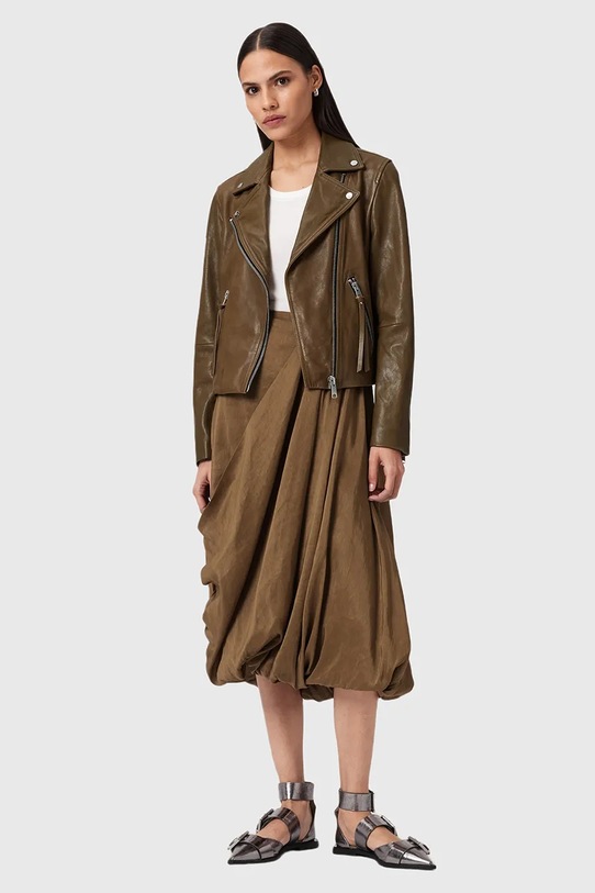 AllSaints kurtka skórzana DALBY BIKER W099LB