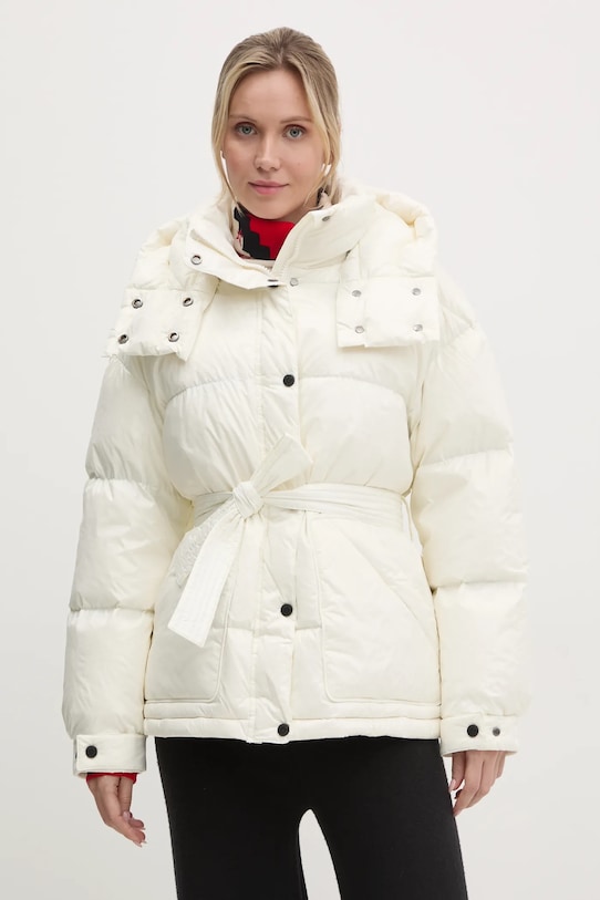 Perfect Moment kurtka narciarska puchowa Maya sporty zimowe beżowy W3001044.2187