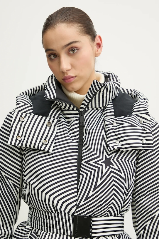 Páperová lyžiarska bunda Perfect Moment Candice čierna W3001048.2219