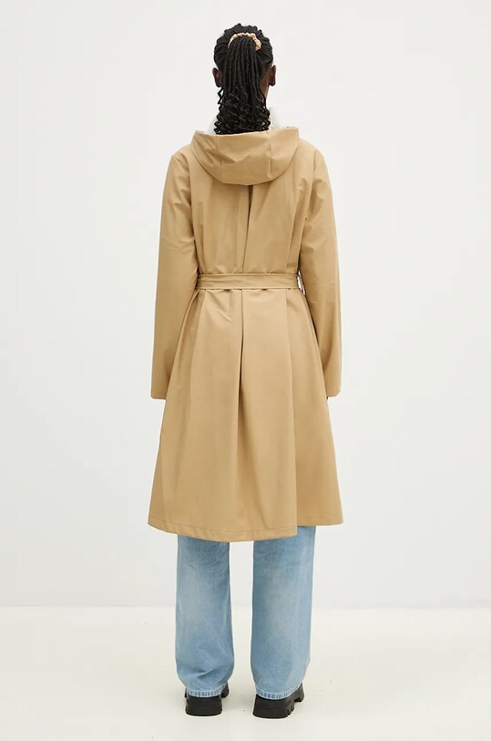 Rains kurtka A-Line Longer W Jacket W3 12040.24 beżowy AW24