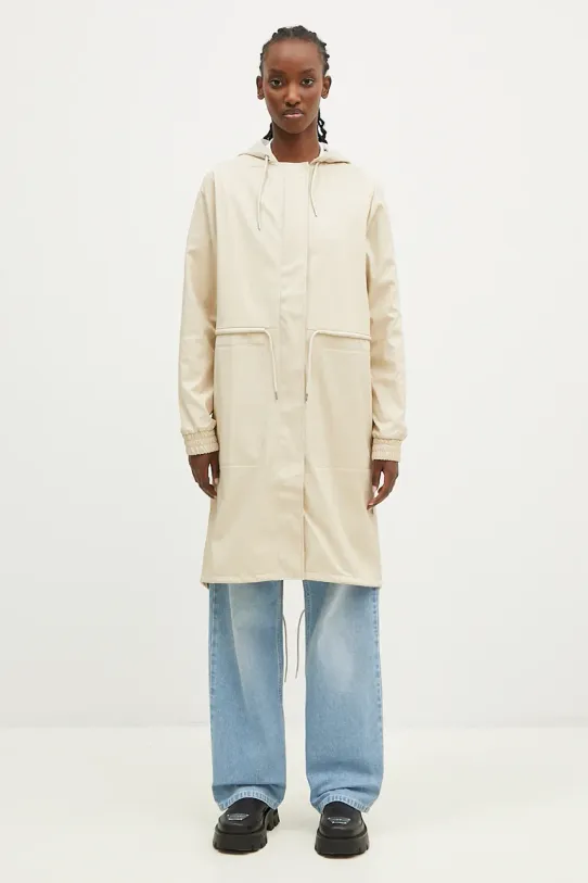 Bunda Rains String W Parka W3 nezateplené béžová 18550.95