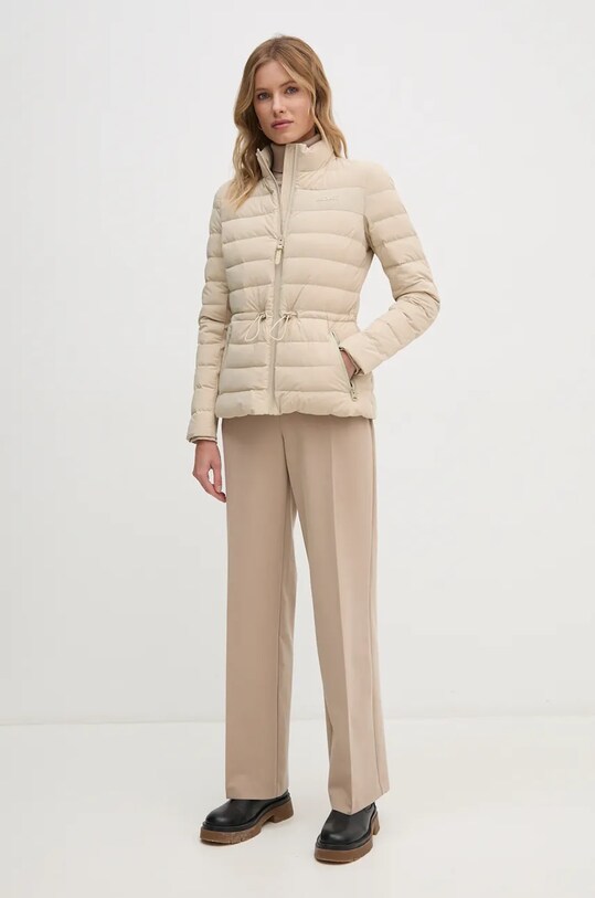 Пуховая куртка MACKAGE лёгкий пух бежевый JACEY.CITY