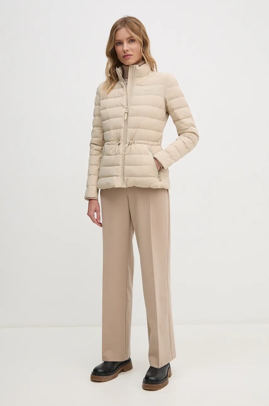 Pernata jakna MACKAGE bez tople podstave bež JACEY.CITY