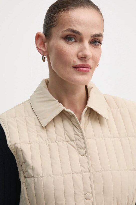 Péřová vesta MACKAGE béžová HELIA