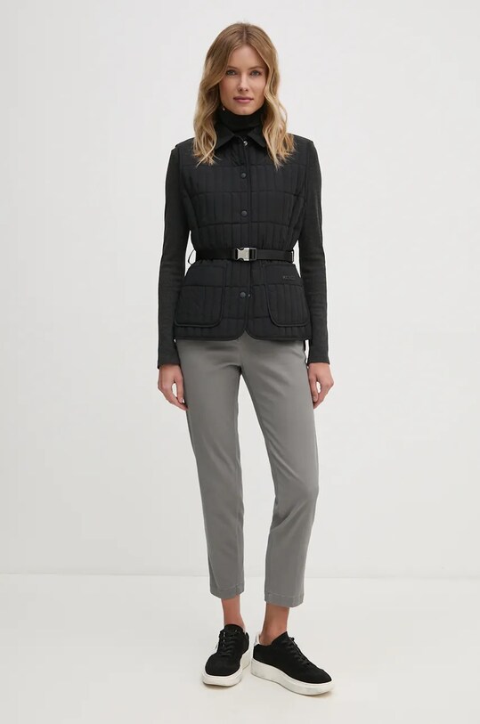 MACKAGE gilet in piuma HELIA nero AW24