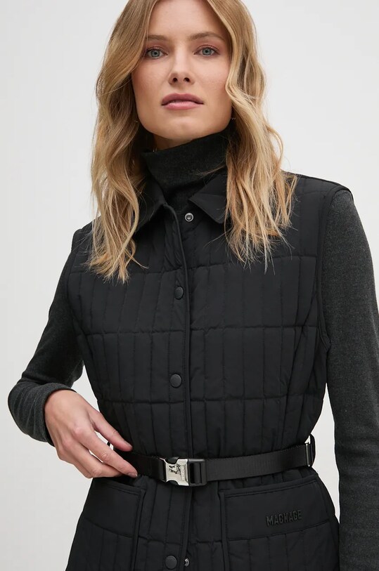 MACKAGE gilet in piuma nero HELIA