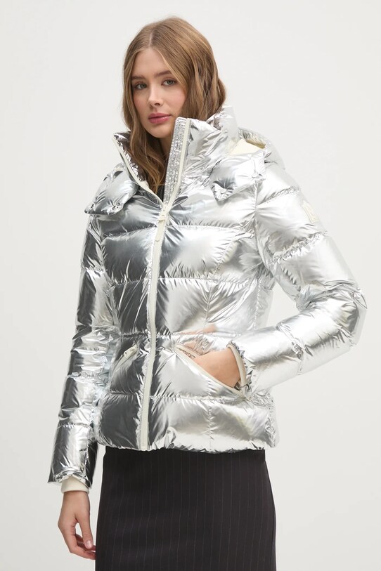MACKAGE geaca de puf cu captuseala argintiu MADALYN.M