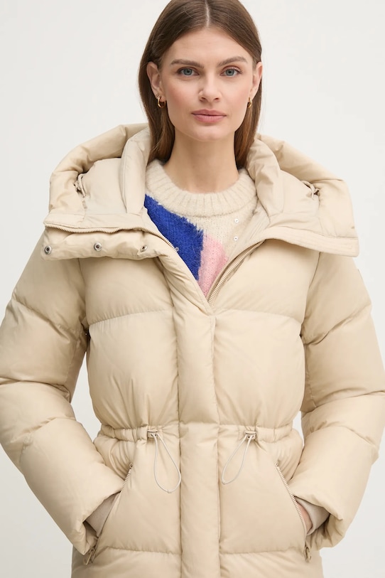Μπουφάν με επένδυση από πούπουλα MACKAGE μπεζ FREYA.SW