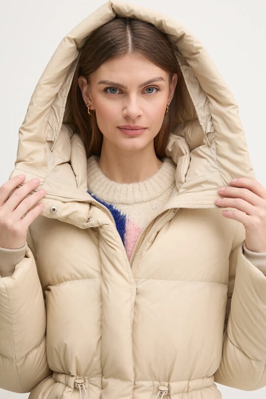 Μπουφάν με επένδυση από πούπουλα MACKAGE FREYA.SW μπεζ