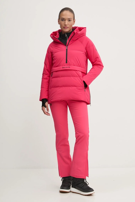 Пуховая лыжная куртка Descente Anorak Down DWWYGK31 розовый AW24