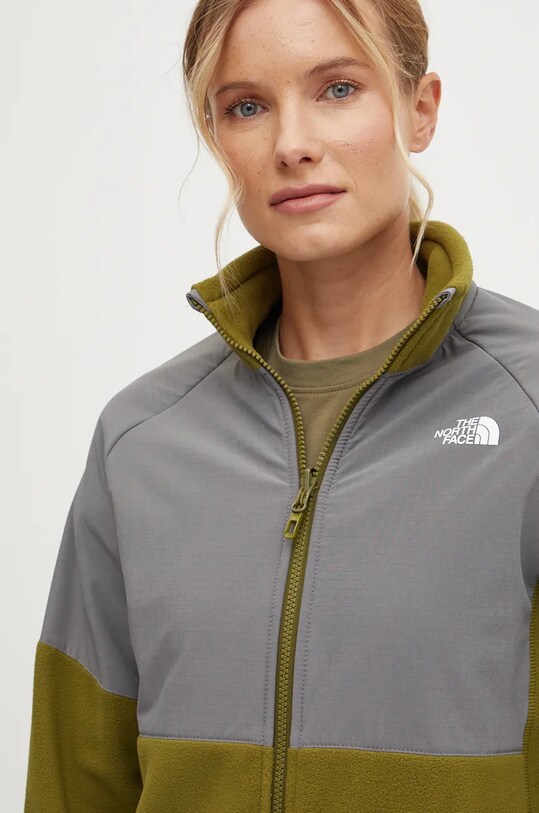 Oblečenie Športová mikina The North Face Glacier Heavyweight NF0A89JA4OS1 zelená