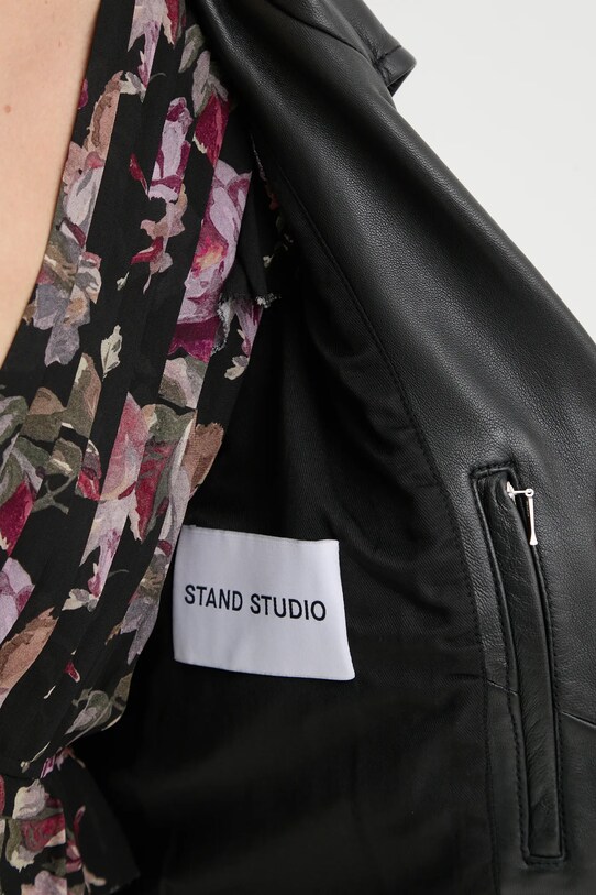 Stand Studio geaca ramones de piele ICON Biker Jacket 61792.7030