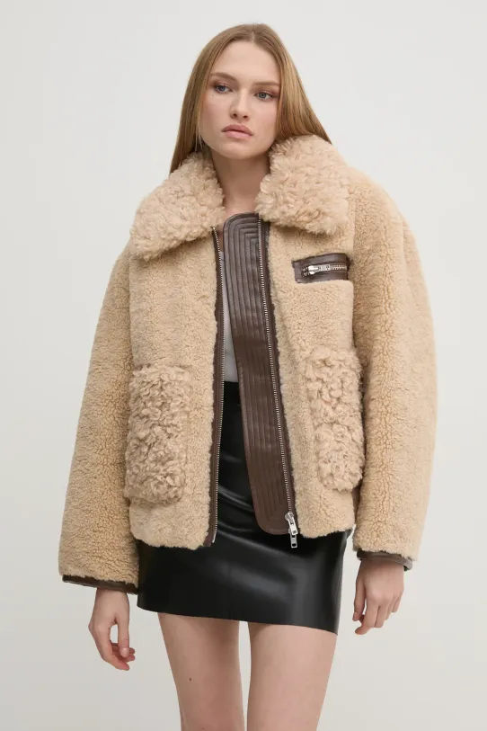 Stand Studio kurtka Joann Jacket bez kaptura beżowy 61955.9071