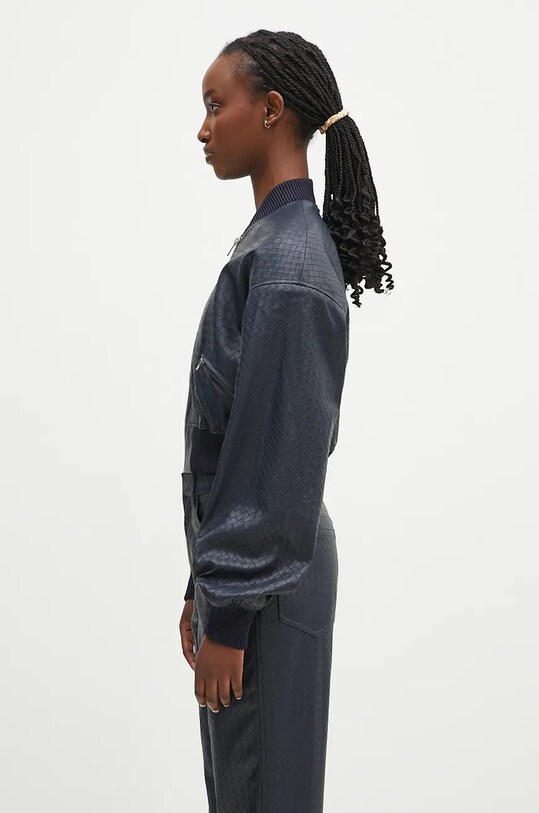 Rotate geacă bomber Cropped Braided 1128572318 bleumarin AW24
