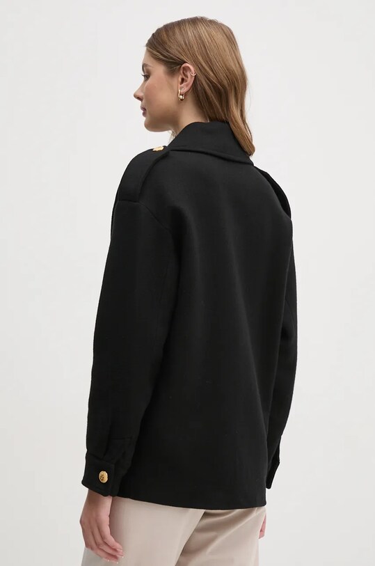 Odzież La Petite Française płaszcz wełniany PFBALNEAIRE PFBALNEAIRE czarny